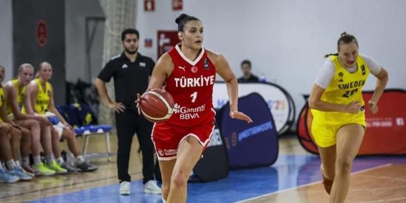 FIBA 20 Yaş Altı Kızlar Avrupa Şampiyonası'nda Milli Takım, İsveç’i mağlup etti