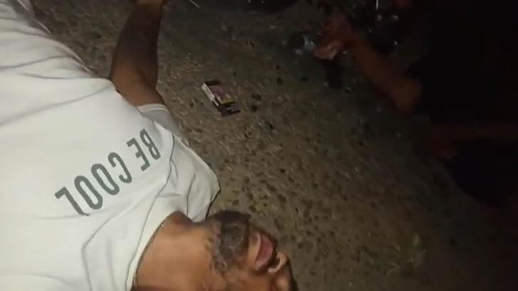 Motosikletiyle kaza yapıp, sosyal medyada paylaştığı video ile yardım istedi