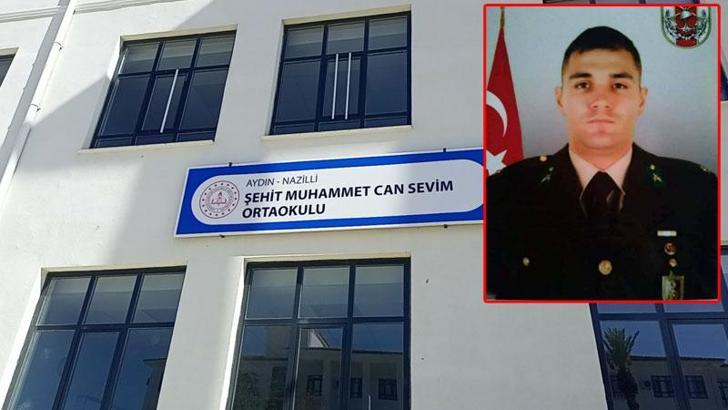 Şehidin ismi, doğduğu hastanenin yerine inşa edilen okula verildi