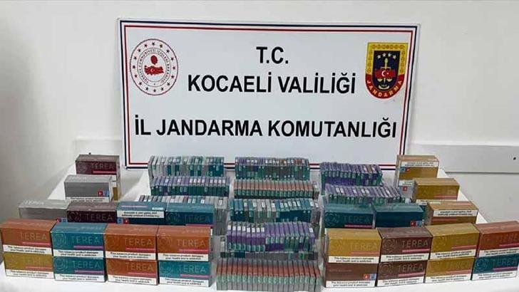 Gebze'de 5 milyon TL değerinde elektronik sigara ele geçirildi; 4 gözaltı