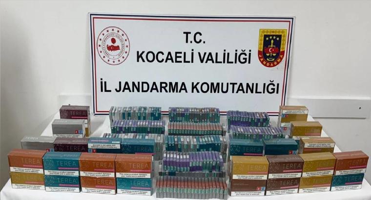 Gebze'de 5 milyon TL değerinde elektronik sigara ele geçirildi; 4 gözaltı