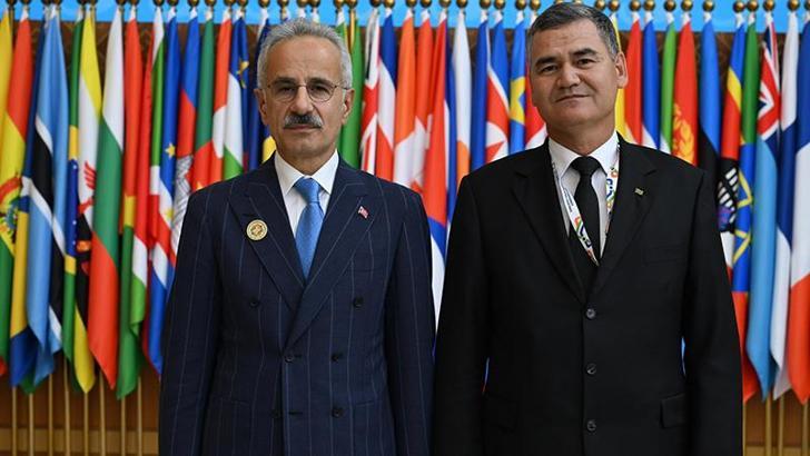 Bakan Uraloğlu, Türkmenistan Bakanlar Kurulu Başkan Yardımcısı Çakıyev ile görüştü