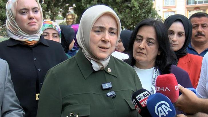 AK Parti Genel Merkez Kadın Kolları Başkanı Ercan'dan Bursa’daki yangın bölgesine ziyaret