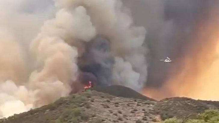 California'daki orman yangını devam ediyor