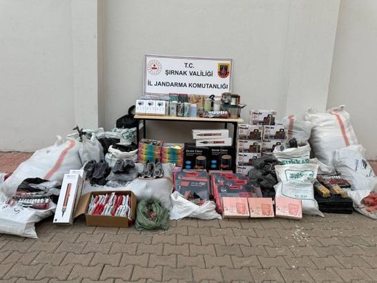 Şırnak’ta bir haftadaki kaçakçılık operasyonlarında 78 gözaltı