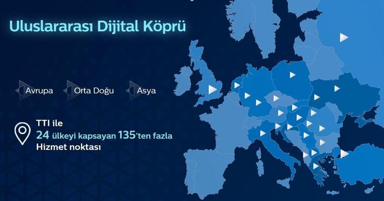 Türk Telekom International, 24 ülkedeki 135 noktada çalışmalar yürütüyor