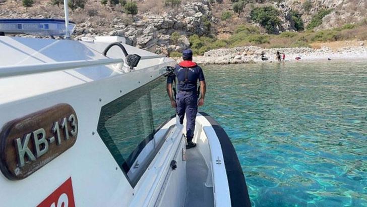 Marmaris'te 20 göçmen yakalandı, 14 göçmen kurtarıldı