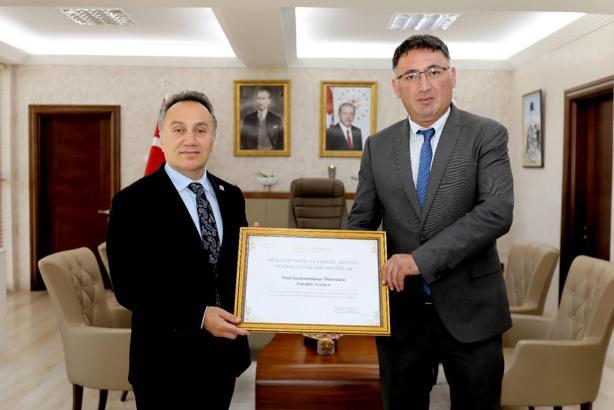 TOGÜ’ye sağlıklı ve hareketli iş yeri sertifikası