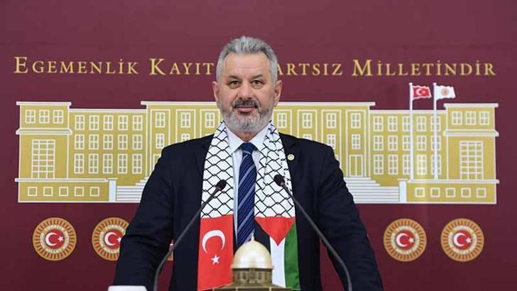 AK Parti'li Turan: Filistin'i topraksız bırakmanın altyapısı kuruluyor