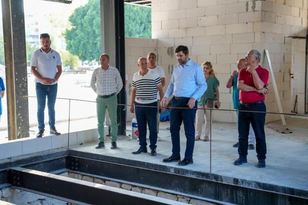 Başkan Boltaç sahada incelemelerde bulundu