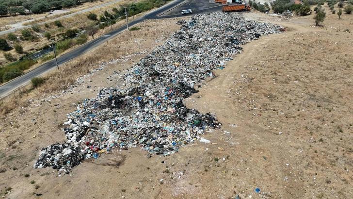 İzmir'de, Kemalpaşa'da çöplerin transfer edilmediği iddiası