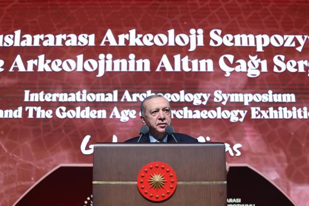 Cumhurbaşkanı Erdoğan: 2002'den bugüne 13 bin 291 tarihi eserin anavatana iadesini sağladık