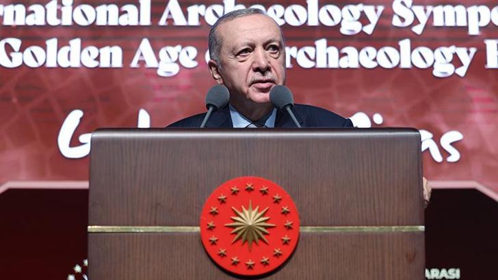 Cumhurbaşkanı Erdoğan: 2002'den bugüne 13 bin 291 tarihi eserin ana vatana iadesini sağladık