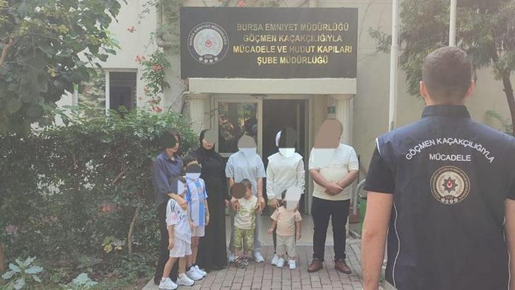 Bursa’da göçmen kaçakçılığı operasyonu
