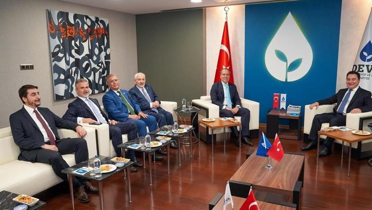 Fatih Erbakan, Ali Babacan’ı ziyaret etti