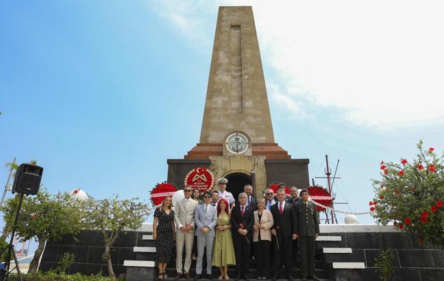 Ertuğrul Fırkateyni şehitleri Mersin’de anıldı