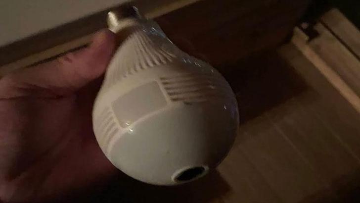 Bungalova ampulde gizli kamera yerleştirdiği iddiasıyla tutuklanan işletmeci: Ampul, masanın üzerinde duruyordu