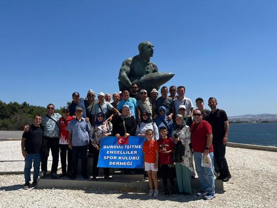 İşitme engellilere Çanakkale gezisi