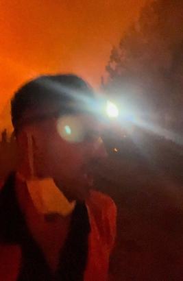 Orman yangınında alevlerin arasında kalan 3 arkadaş o anları DHA’ya anlattı