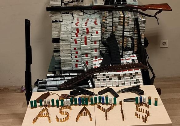 Gaziantep’te kaçak sigara operasyonu