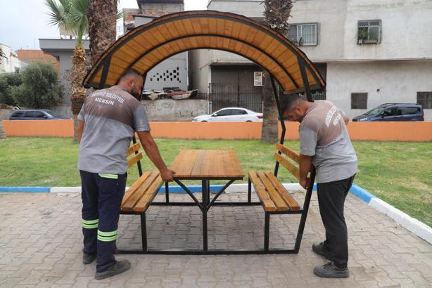 Akdeniz’de parklar yenileniyor