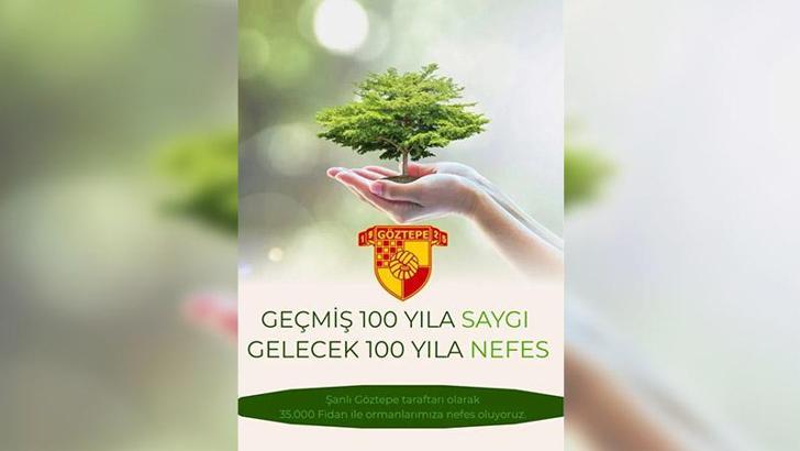 Göztepe'den 100'üncü yılda anlamlı proje