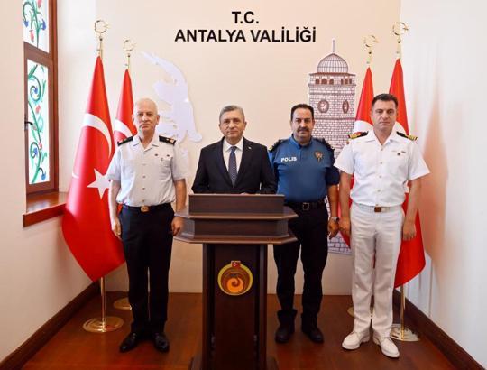 Vali Şahin’den temmuz ayı güvenlik ve huzur açıklaması