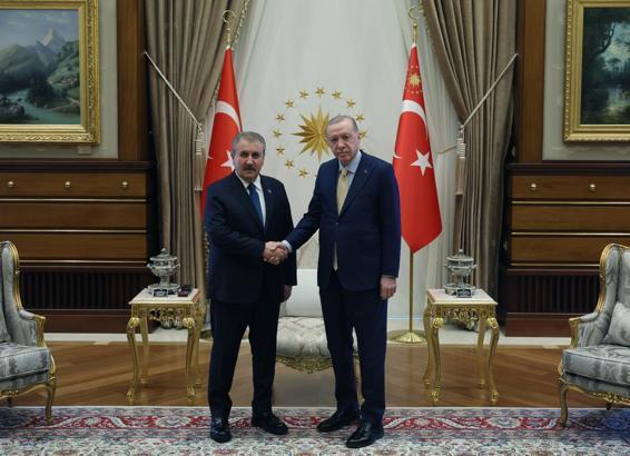 Cumhurbaşkanı Erdoğan, Destici'yi kabul etti