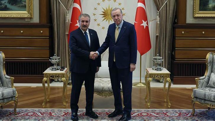 Cumhurbaşkanı Erdoğan, Destici'yi kabul etti