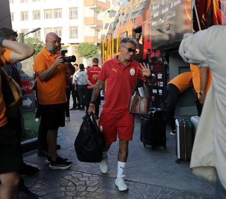 Galatasaray kafilesi Gaziantep'te
