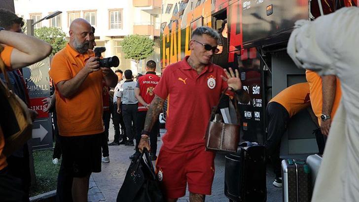 Galatasaray kafilesi Gaziantep'te
