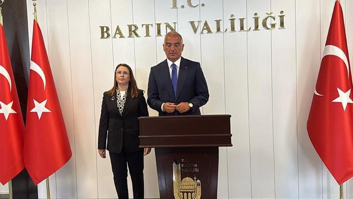 Bakan Ersoy, Bartın'da
