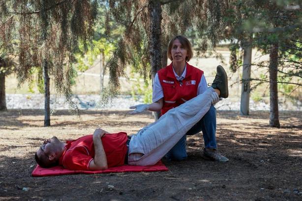 Kızılay’dan yangın bölgesine giden gönüllüler için ilk yardım tavsiyeleri