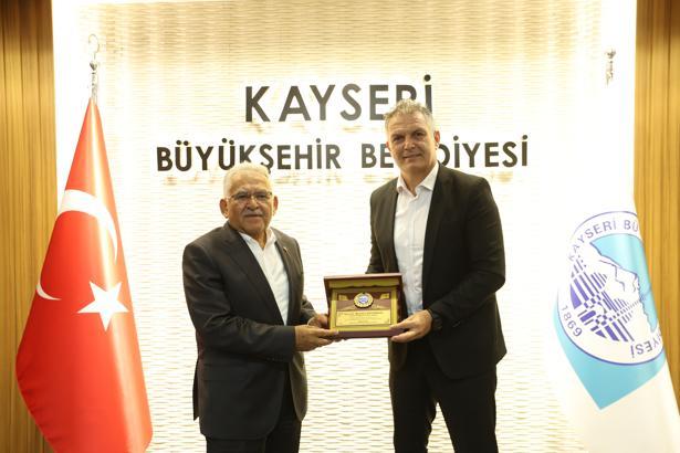 Başkan Büyükkılıç, ASKF Başkanı Önal’ı ağırladı