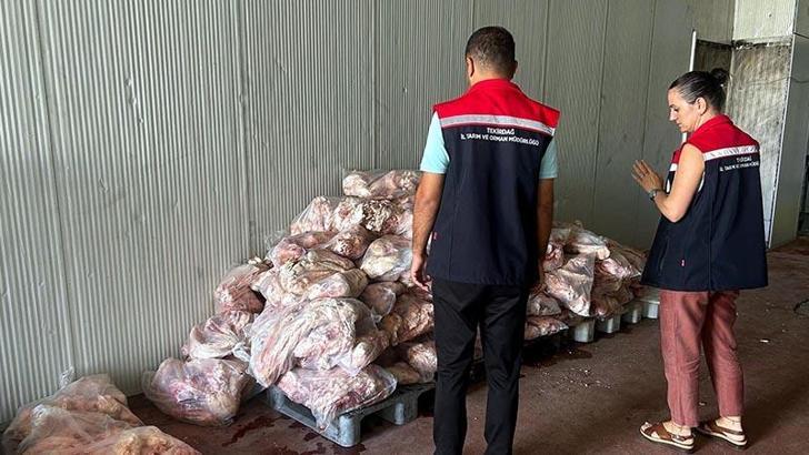 Tekirdağ'da sağlıksız koşullarda ürün işleyen işletmeye 210 bin TL ceza
