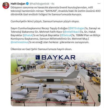 BAYKAR, Anadolu’daki ilk üretim üssünü Samsun’a kuruyor