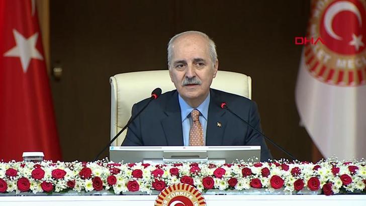 TBMM Başkanı Kurtulmuş: Terör örgütünün fesih kararı ile komisyonumuza tarihi görevler düşüyor