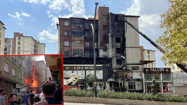 Gaziantep'te 5 katlı binada yangın; 23 kişi dumandan etkilendi