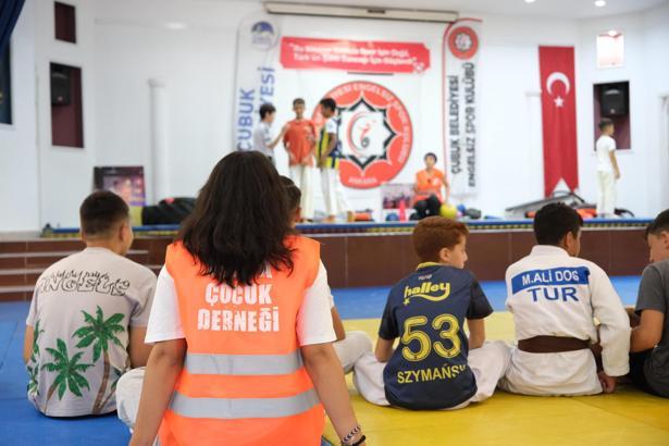 Ankara'da çocuklara şiddete karşı farkındalık eğitimi