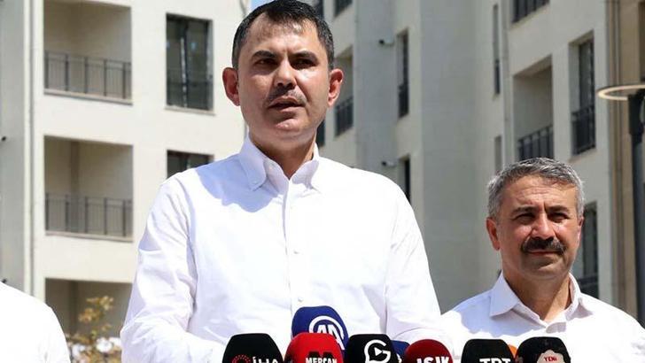 Bakan Kurum: 300 bininci konutumuzu eylülde teslim edeceğiz