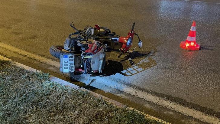 Tokat'ta otomobilin çarptığı motosikletteki çift öldü