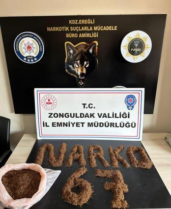 Zonguldak'ta uyuşturucuya 2 tutuklama