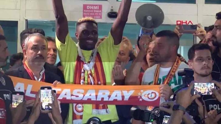 Osimhen'in İstanbul'a gelişinde internet rekoru kırıldı