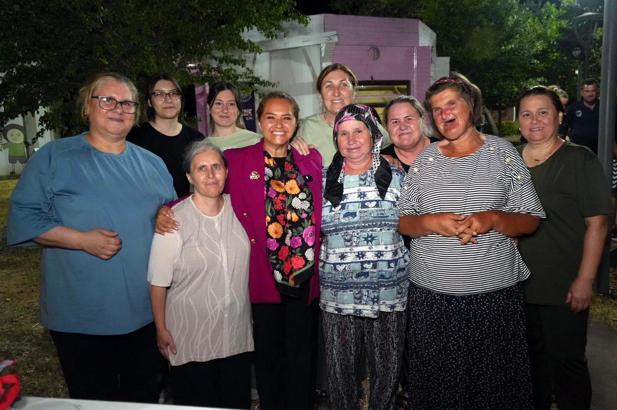 Ergene'de 'Muhabbet sizden, çaylar kahveler Müge Başkan'dan' uygulaması genişliyor