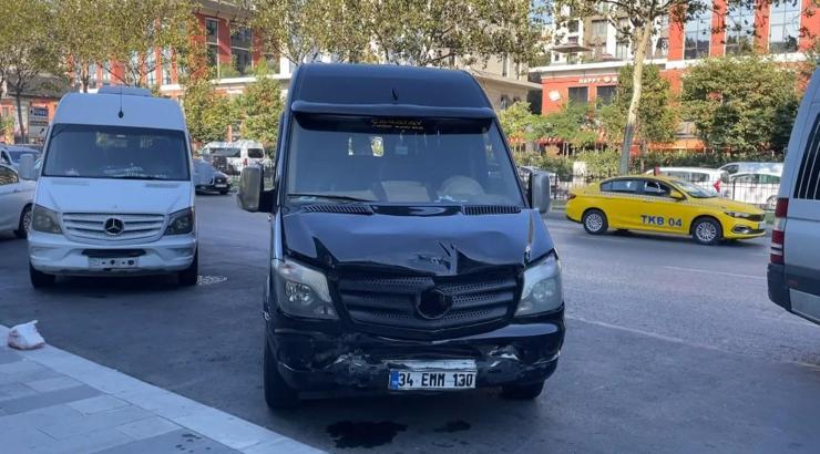 İstanbul -Beyoğlu'nda zincirleme kaza: 8 yaralı