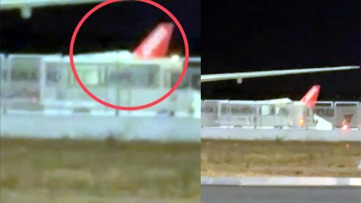 Antalya'dan kalkan uçak, iniş takımlarındaki sorun nedeniyle geri döndü