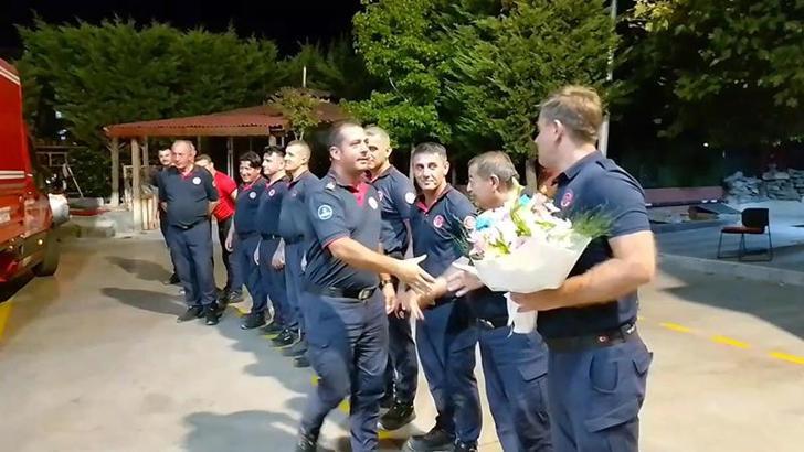 Çanakkale'deki yangına desteğe giden itfaiye ekipleri İstanbul'a döndü