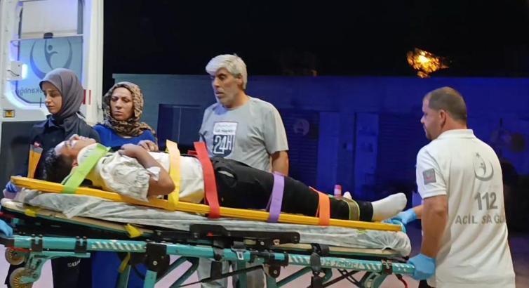 Bursa’da 1’inci kat balkonundan düşen Mert yaralandı