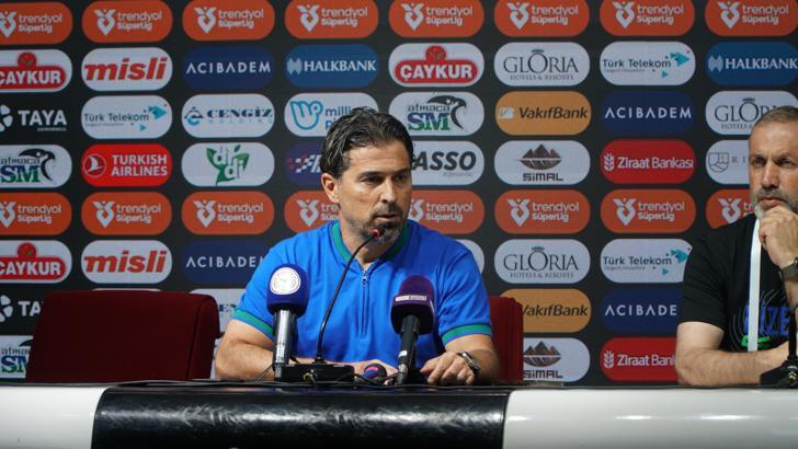 Çaykur Rizespor - Göztepe maçının ardından