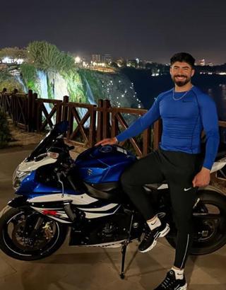 Sosyal medya ünlüsünün öldüğü motosiklet kazası kamerada